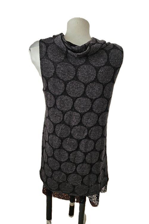 Vestiti: bequemes Strickkleid mit Spitzensaum APRICOT Gr. M – Usato da Füllinsdorf venduto da Sunnebliemli7 1