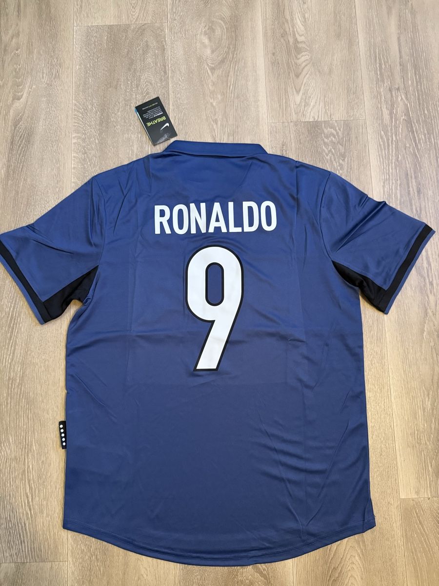 Nike Canottiere & Pantaloni: Ronaldo #9 Inter Mailand 1998/99 XL – Nuovo e nell'imballaggio originale da Winterthur venduto da Imro84
