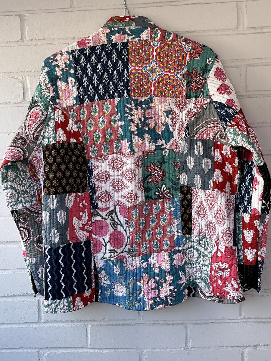 Jacken: Reversible Patchwork Jacket – Handmade in Jaipur – Neu und originalverpackt aus Chiasso von Pat_chuli 1