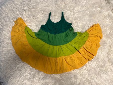 Robe d'été colorée pour fille taille 12/18 mois