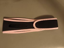 Gesichtsstraffungsband schwarz rosa guter Zustand