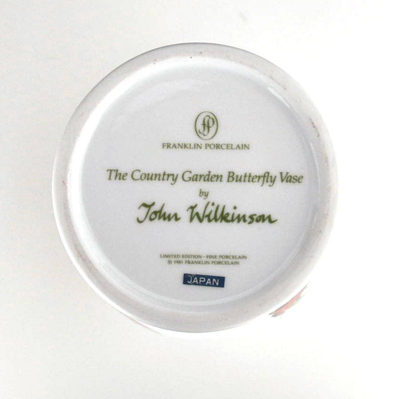 Vasi & Recipienti: Sammlervase "The Country Garden Butterfly" – Usato da Uerkheim venduto da fabulafero 3