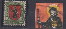 13x) Abart J26, Pro Juventute  1923, sehe Scan