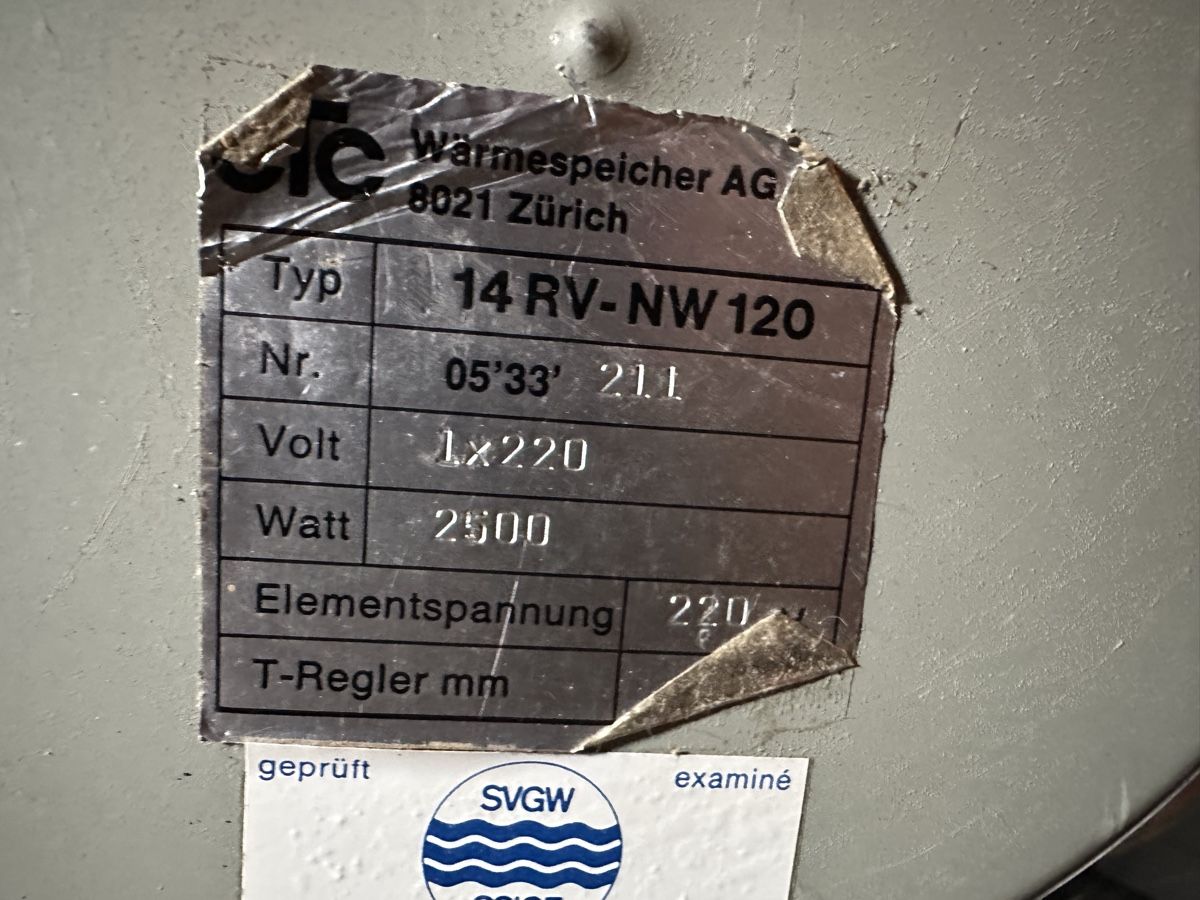 Sanitari: Boiler – Usato da Grüsch venduto da Rinaflu 2