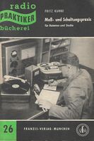 Meß- und Schaltungspraxis RPB 26 - Radio-Praktiker 1959