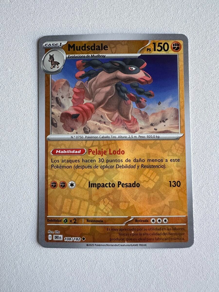 Pokémon Carte collezionabili: Mudsdale DRI ES 108/182 HOLO – Nuovo (secondo la descrizione) da Zürich venduto da 05t_bwx2