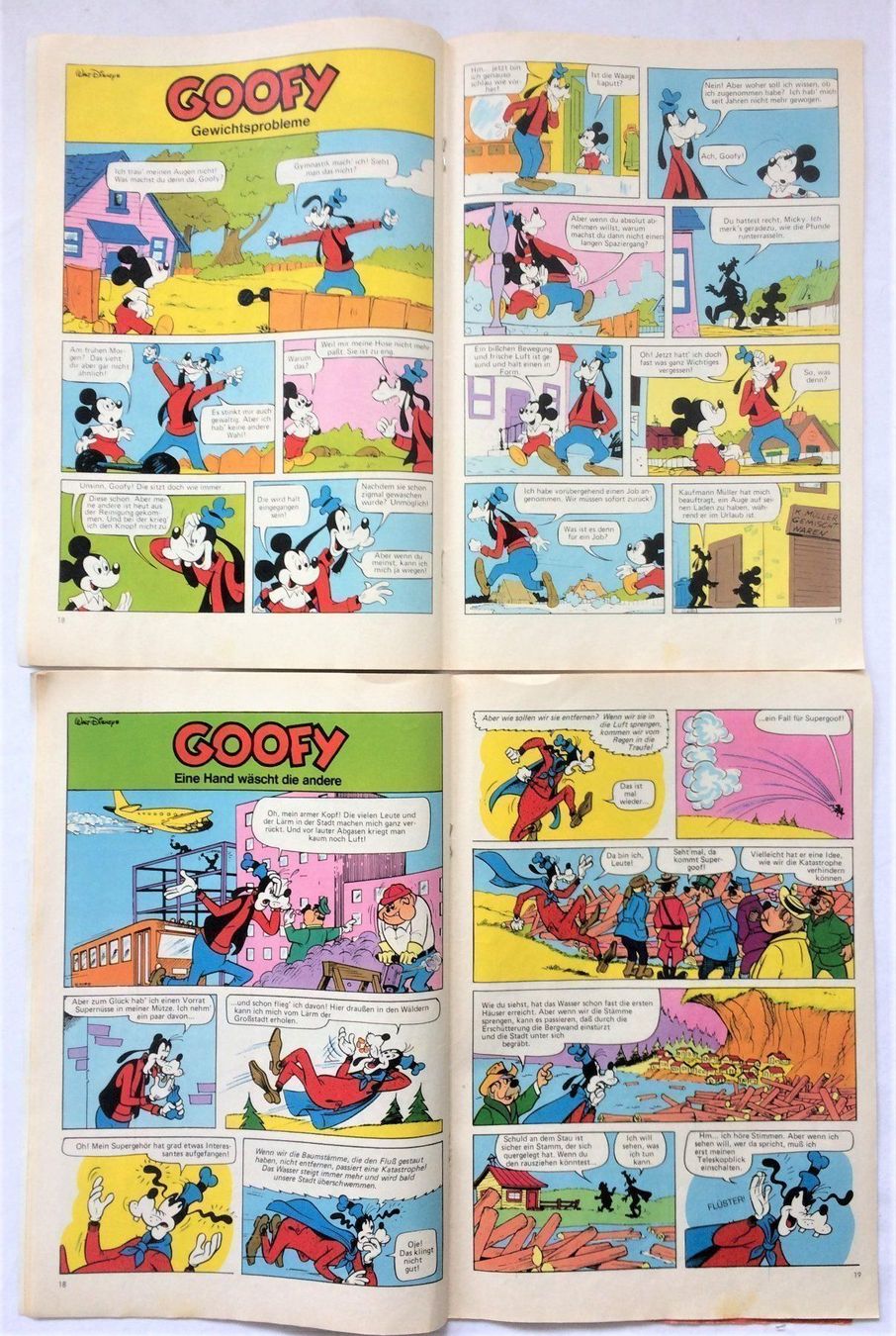 Fumetti: 6x MICKYVISION - Hefte - 1978/79 – Usato da Schaffhausen venduto da durruti 6