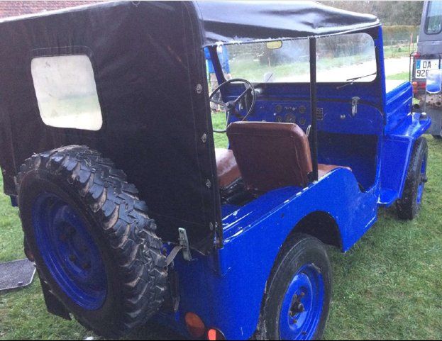 Willys Jeep CJ3 année 1955 avec moteur d'origine