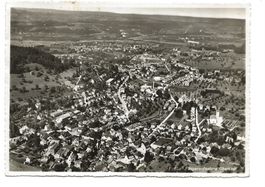 Oberuzwil (SG) Flugaufnahme - echt Foto-AK - Gross - um 1950