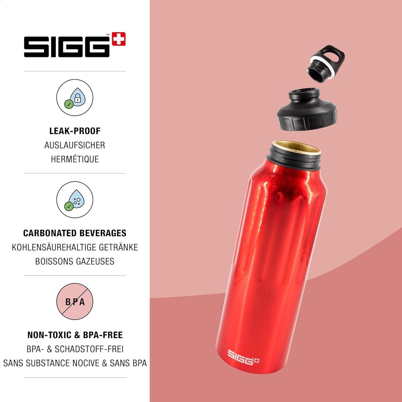 Sigg Borracce & Thermos: SIGG Trinkflasche WMB Traveller 1,5L – Nuovo e nell'imballaggio originale da Kägiswil venduto da nick333 1