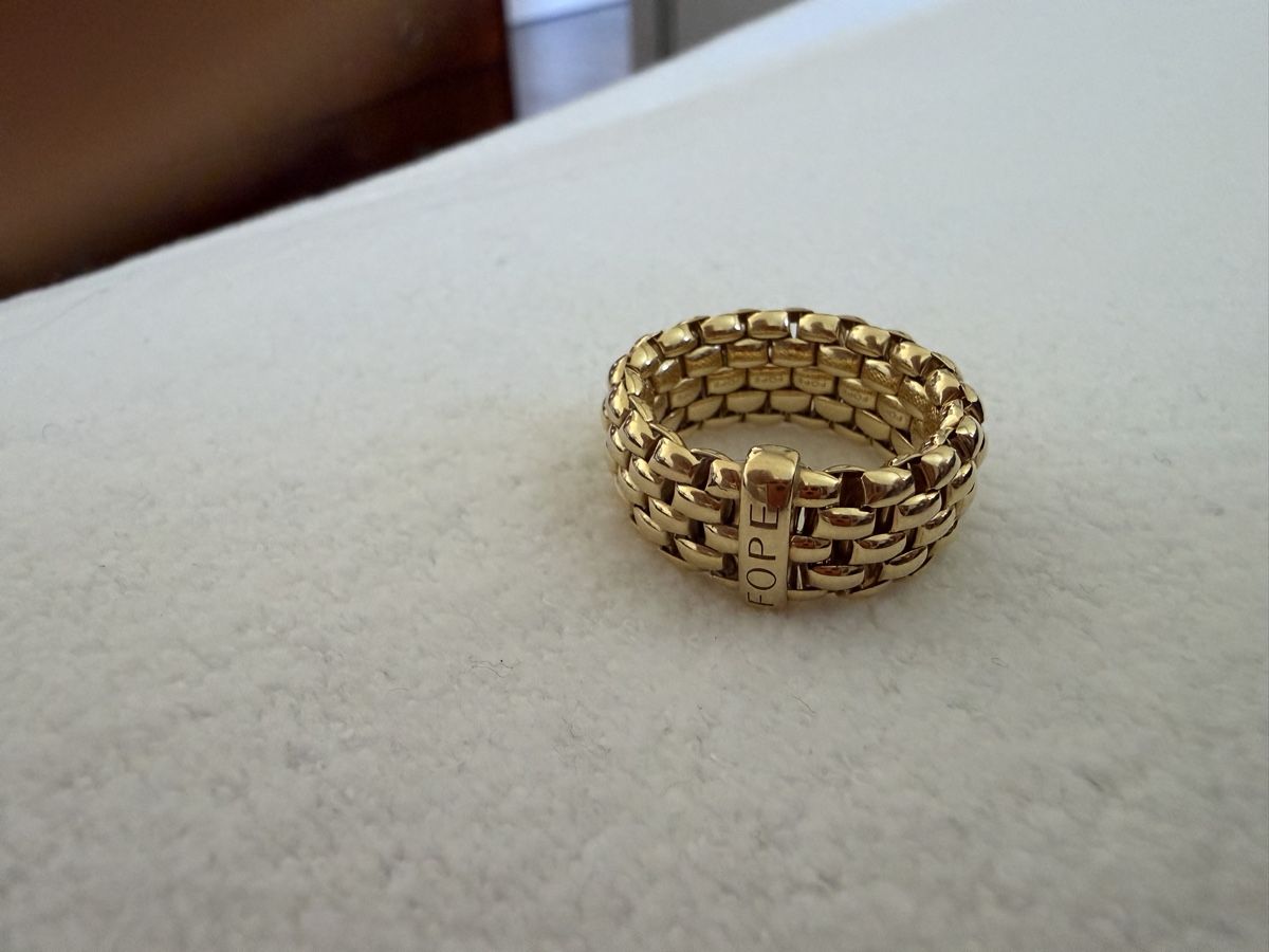 Anelli: Fope Original Gold Ring 18 Karat – Usato da Allschwil venduto da Figidindia 3