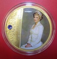 GIGANT: Princessin Diana mit Edelstein Swarovski - 70 mm PP