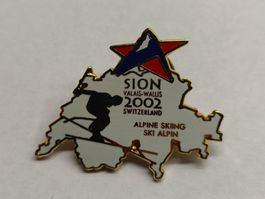 Pin Ski Alpin Sion Wallis 2002 - Box 34