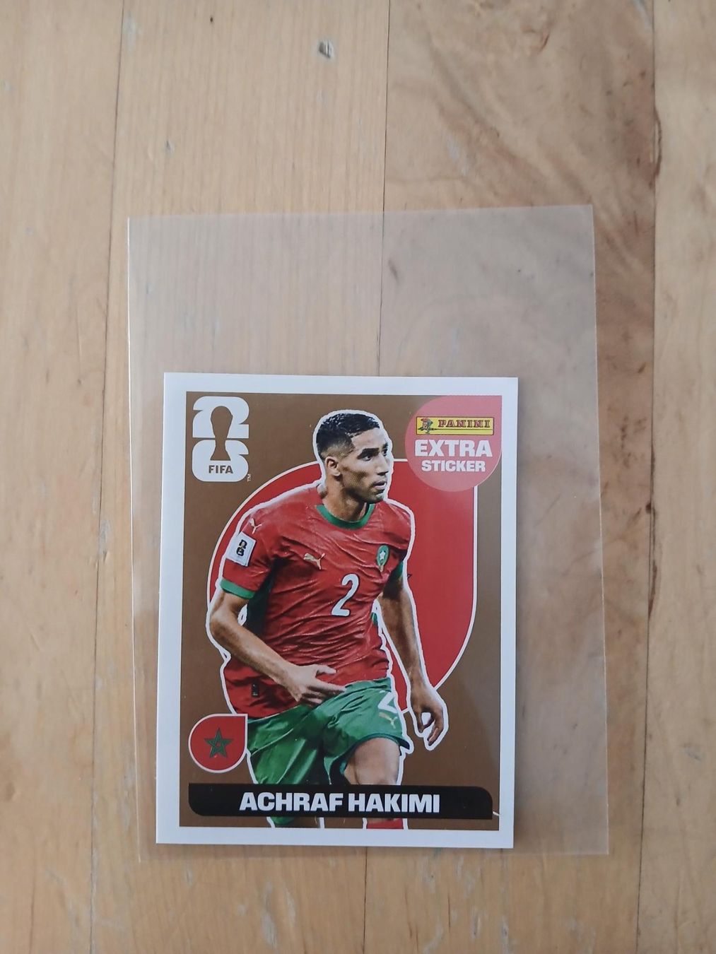 Panini Carte collezionabili: Panini Extra Sticker WM 2026 Achraf Hakimi Bronze – Nuovo (secondo la descrizione) da Visp venduto da maiksum