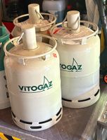 Gasflasche Vitogaz, 3 Stück,teilweise noch mit Inhalt ...