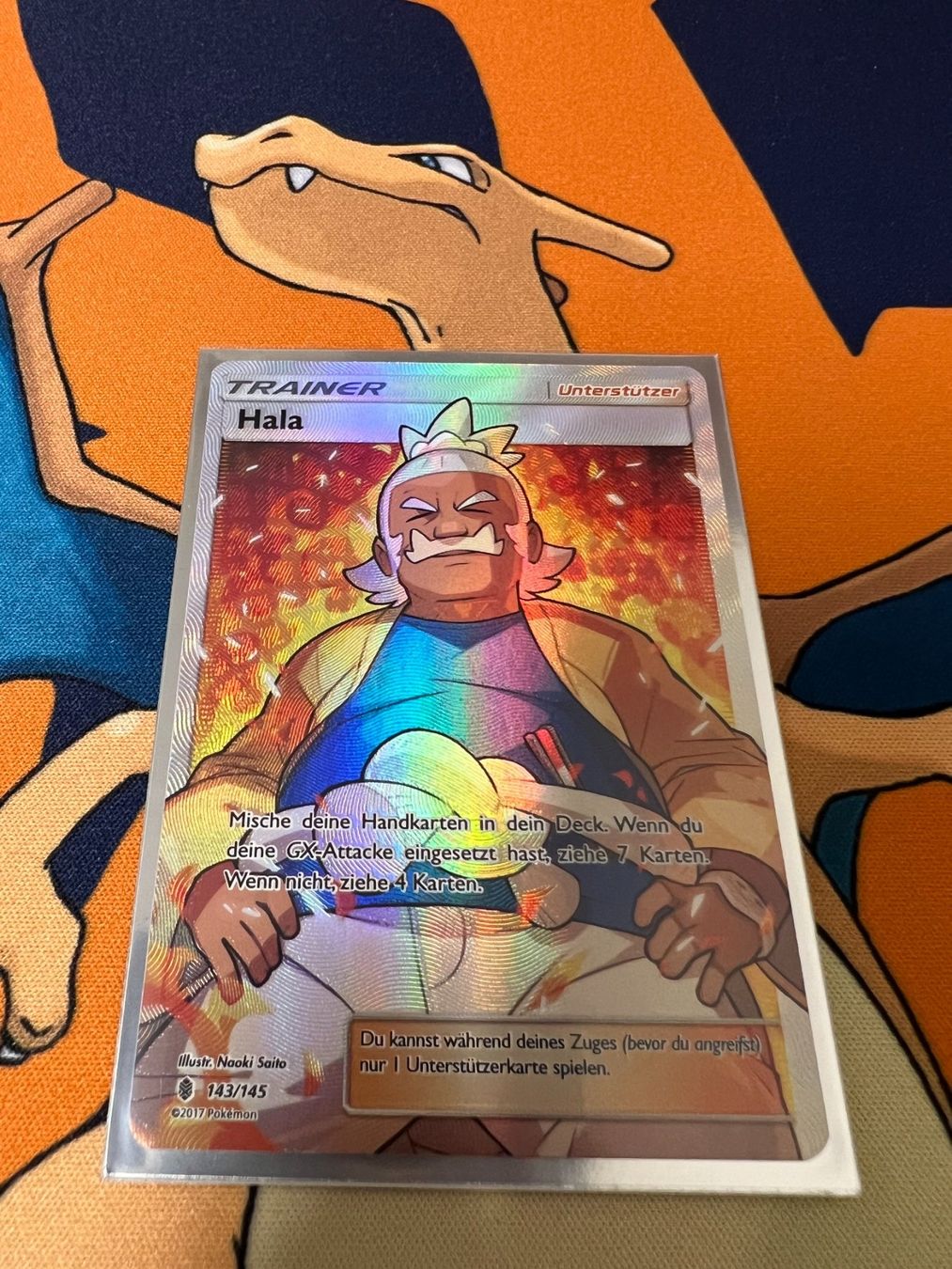 Pokémon Carte collezionabili: Hala (GRI 143) - DE - Stunde der Wächter – Nuovo (secondo la descrizione) da Bülach venduto da Pfrenzel