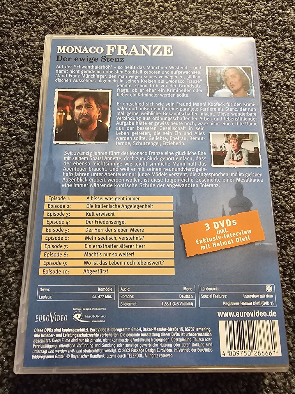 Alle DVDs: DVD Monaco Franze Der ewige Stenz  – Gebraucht aus Ruswil von jan_bxl5 1