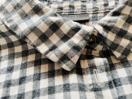 Flanell Hemdbluse Gr 38