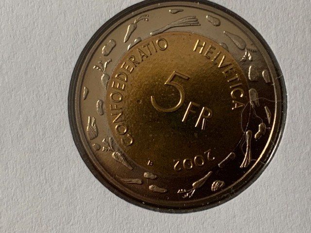 Tutti le monete: Numis-Brief  5.00 CHF Escalade Genève  12.03.2002 – Usato da St-Prex venduto da Epicard 3