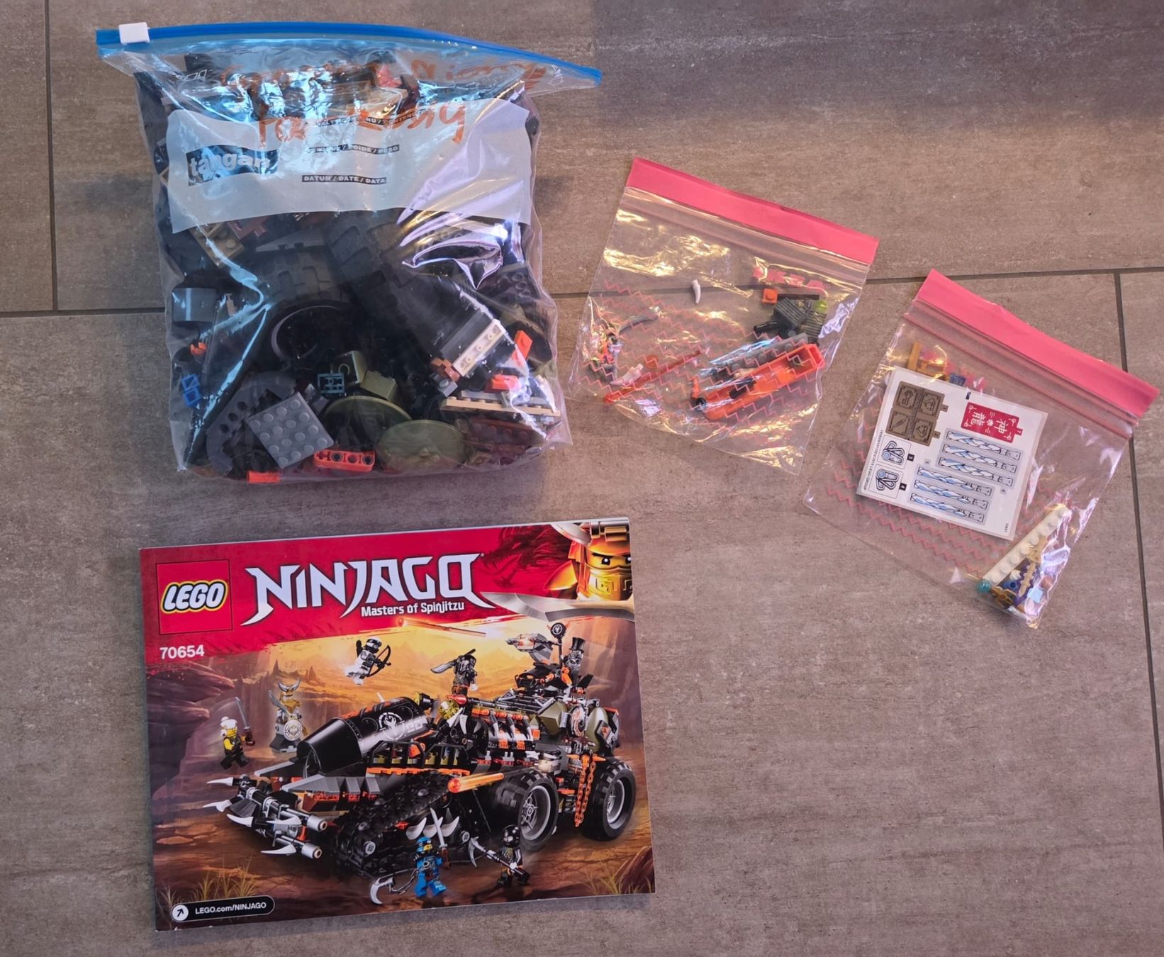 Lego Giocattoli: Lego Ninjago "Drachenfänger" – Usato da Steinen venduto da bra_9w8w 1