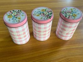 Blechdosen Aufbewahrungsdose Vintage Blumen