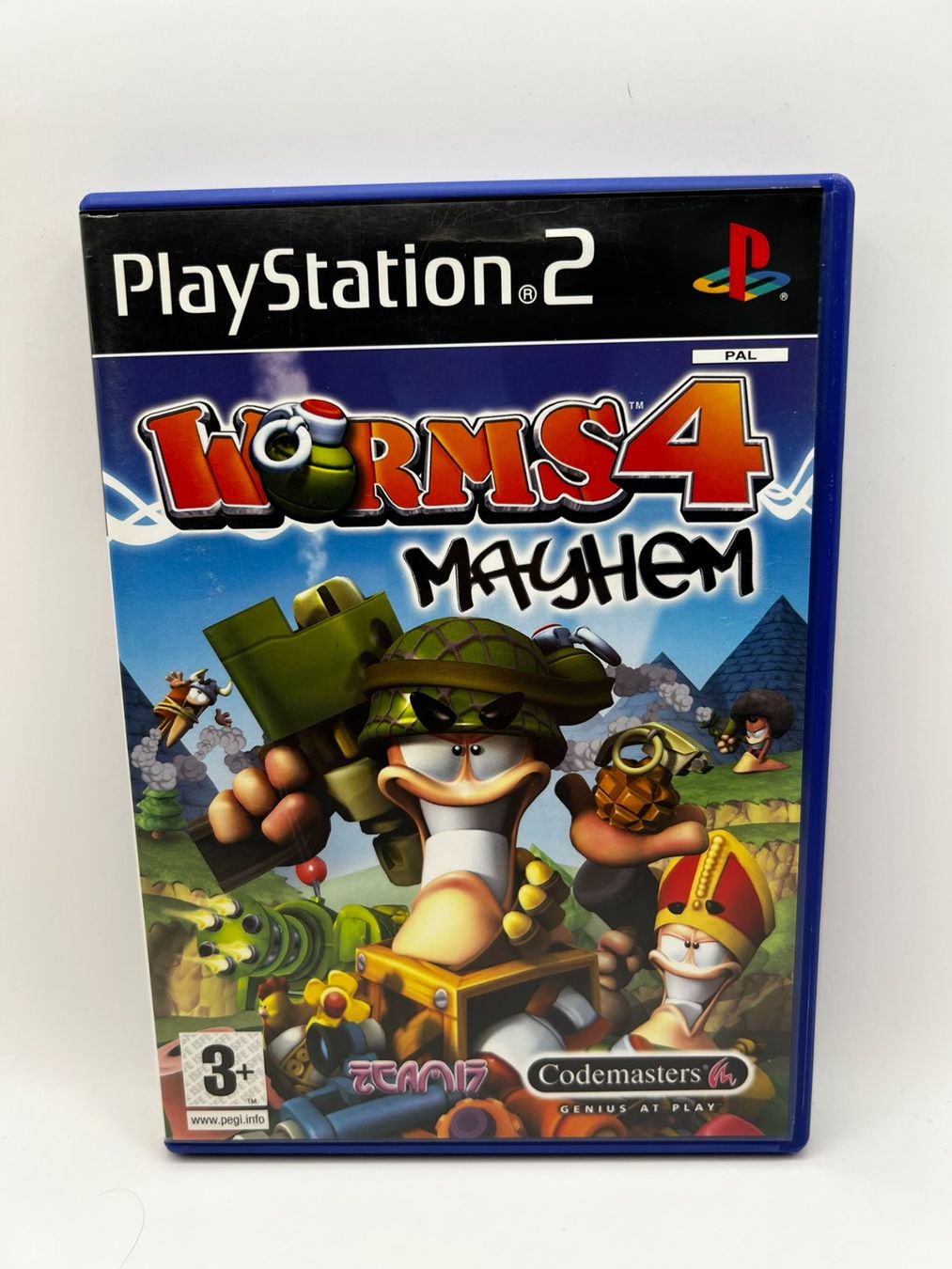 Spiele: Worms 4: Mayhem (mehrsprachig) - Playstation 2 – Gebraucht aus Frauenfeld von bigauditor