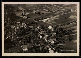 Attelwil, Ortsansicht, Fliegeraufnahme