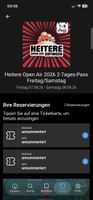 2x Heitere Openair 2-Tages-Pass Freitag/Samstag