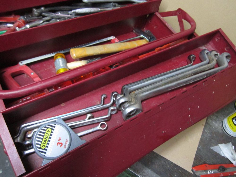 Dedra Schraubenschlüssel Set 12-tlg - Gabelringschlüssel 6-22mm Mit Etui