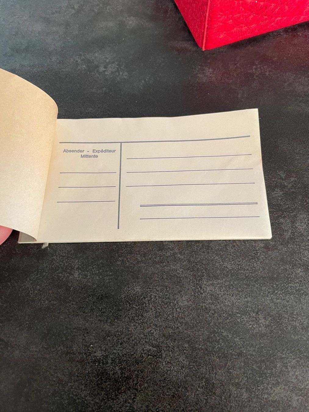 Barattoli: Ancien Nécessaire Postal Vintage – Usato da Vallamand venduto da Bricbracbroc82 6