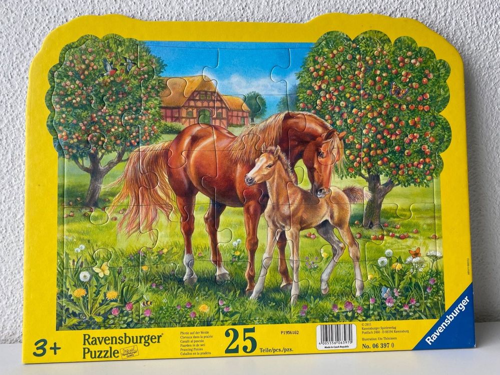 Ravensburger Puzzle en 3D Utensilo chevaux