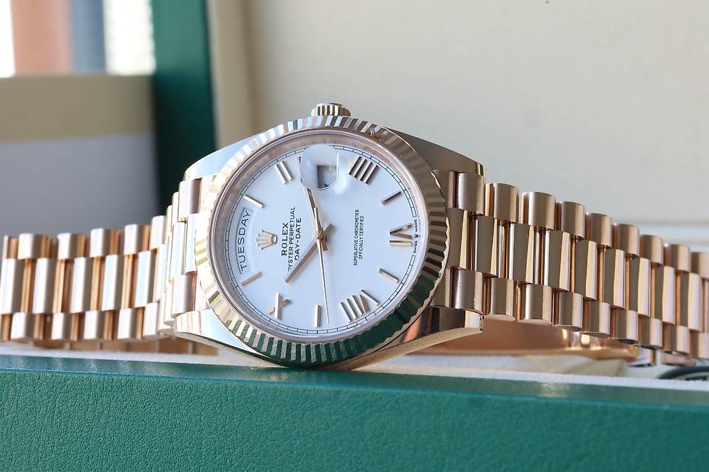 Rolex Uhren: Rolex Day-Date 40 Rose Gold – Gebraucht aus Wollerau von RekociTimepieceGmbH 6