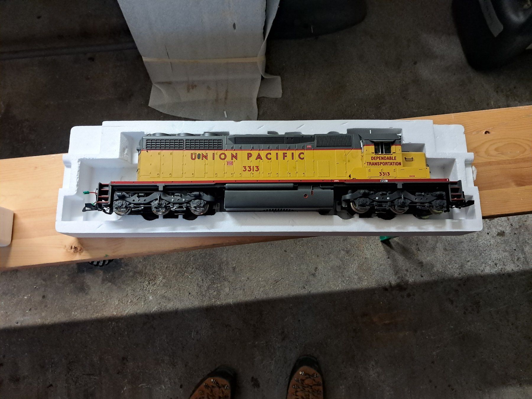 Modellini di ferrovie: Digital Diesellok USA Trains – Usato da Kandersteg venduto da kappeli02 2