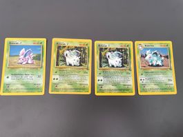 Pokemonkarten: Nidoran und Nidorina / DE