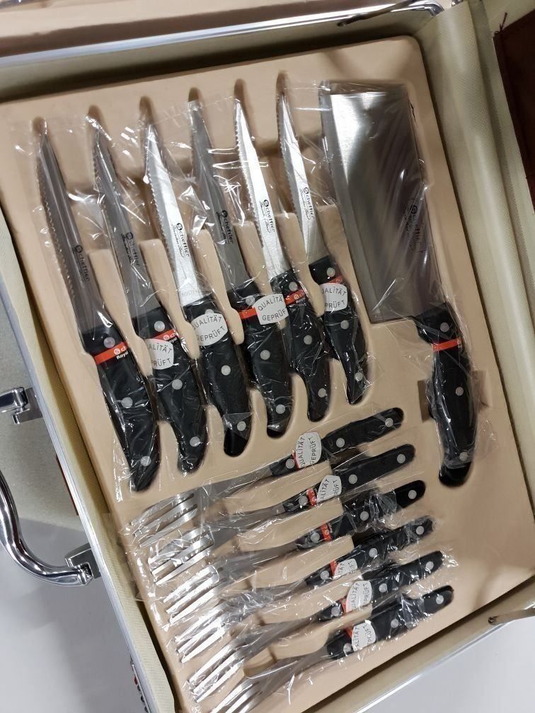 Coltelli: Messerset "Scheffler"Profi  Neu! – Nuovo e nell'imballaggio originale da Goldach venduto da Top-Shops 1