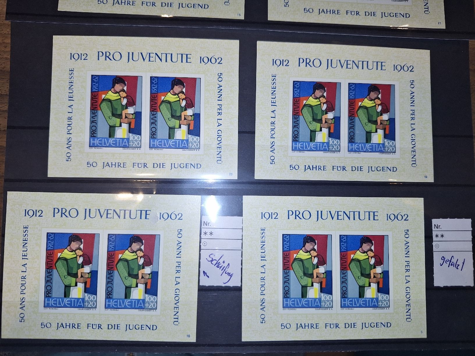 Alle Briefmarken: Pro Juventute J199 ** /* – Gebraucht aus Balgach von SIMEON27 2