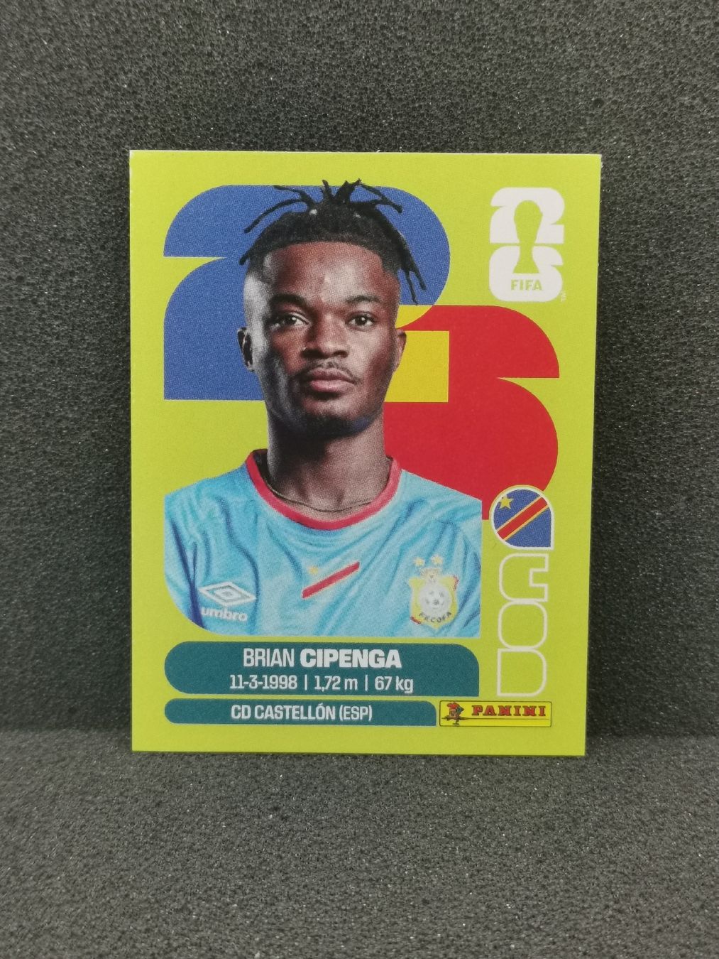 Panini Cartes à collectionner: Panini Wm 2026 Sticker :Brian Cipenga Cod 17 – D'occasion à Einsiedeln par sza_588x