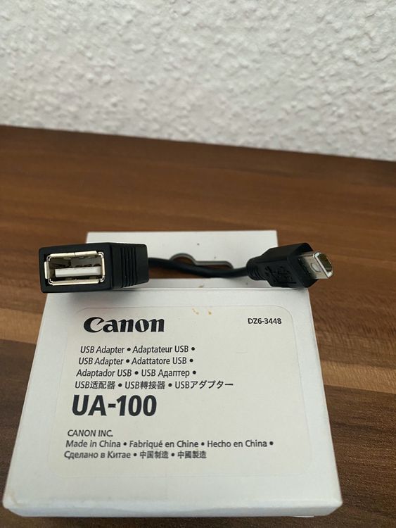 Canon Adapter UA-100 / USB-> USB mini / Original | Kaufen auf Ricardo