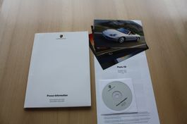 Porsche Pressemappe/Fotos/CD Genf 2000 Boxster 968