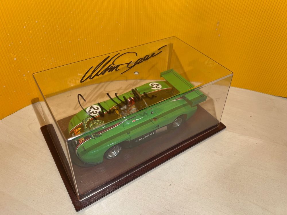 SAUBER C5 Grün «mit Unterschrift Marc Surer & Peter Sauber Kaufen auf