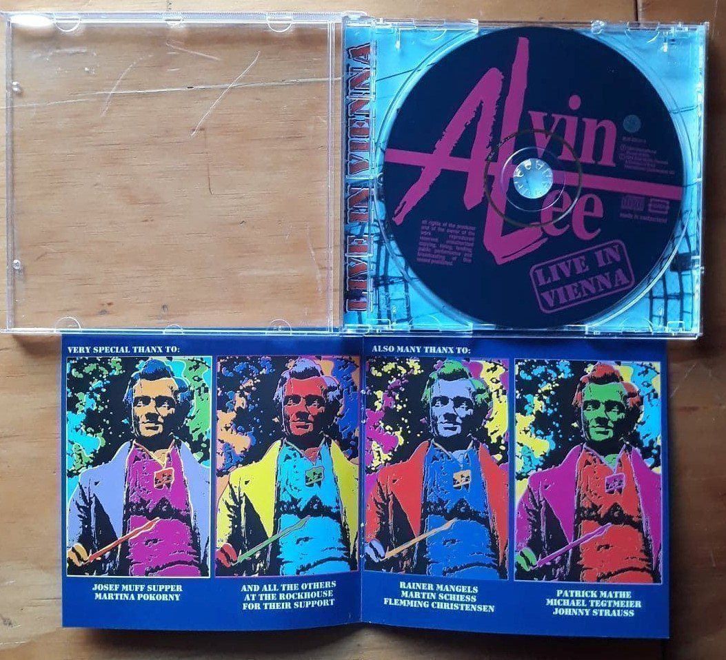 CDs: ALVIN LEE - Live In Vienna - CD 1994 – Gebraucht aus Le Locle von PereiraHugo 2