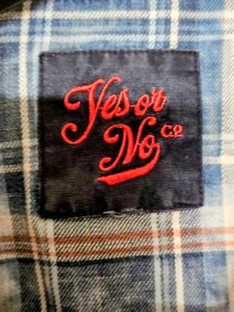 Chemise à Carreaux Yes or No Co, Taille S, État Impeccable