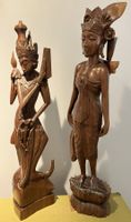 Vintage 60er Jahre Holzfiguren Bali