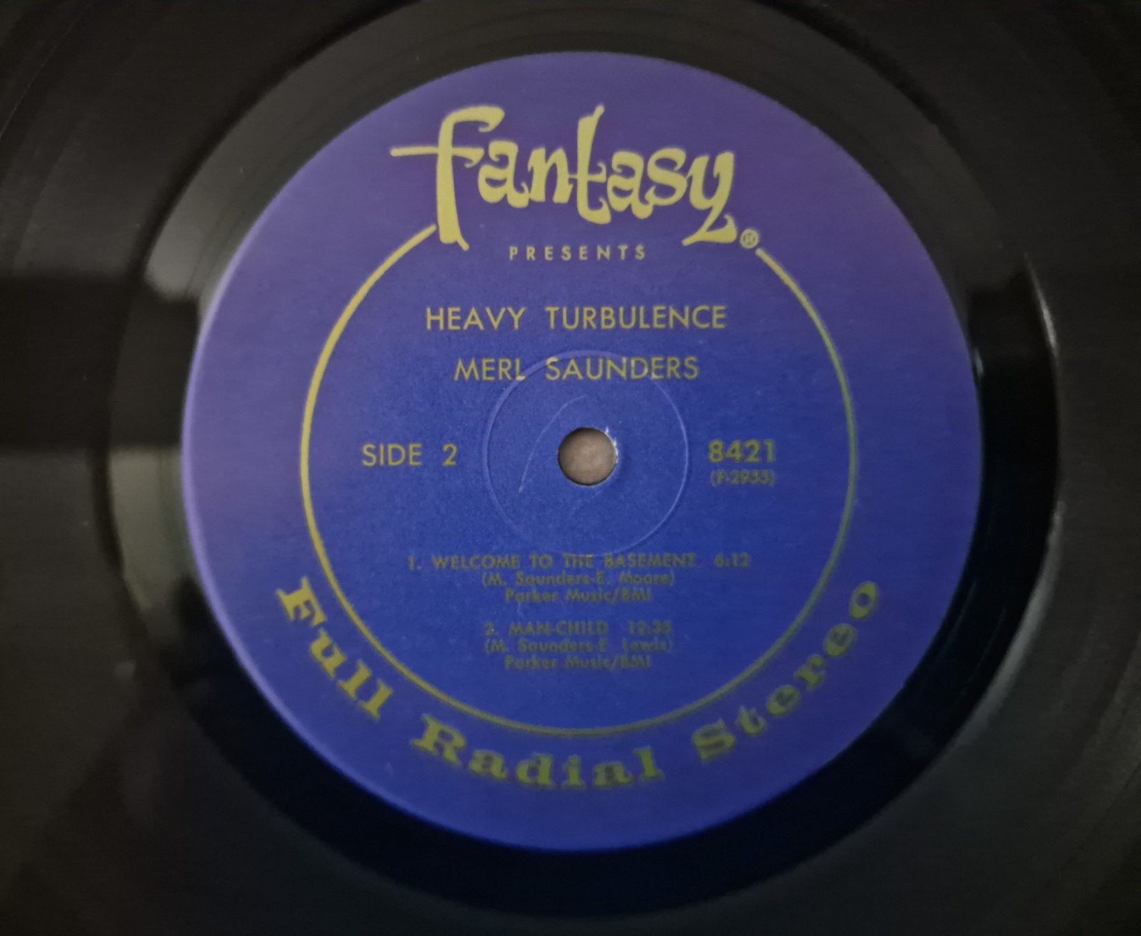 Dischi in vinile: Merl Saunders LP – Heavy Turbulence – Usato da Root venduto da atelier22 2