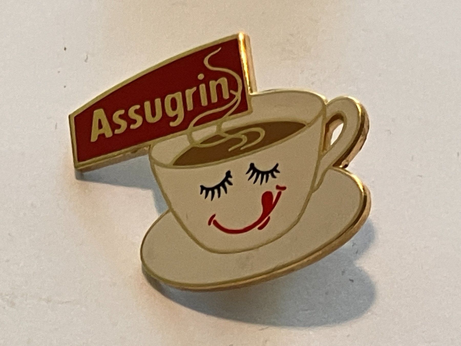 Placchette & Badge: 1 Pin Assugrin – Usato da Basel venduto da djwwpp