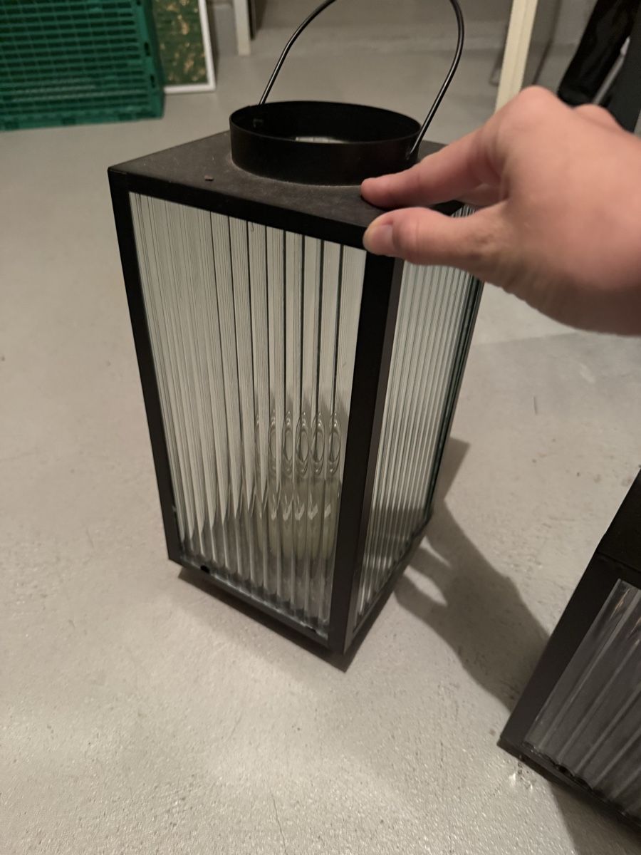 Laternen: Zwei grosse Windlichter – Gebraucht aus Mörschwil von Seegurke18 2