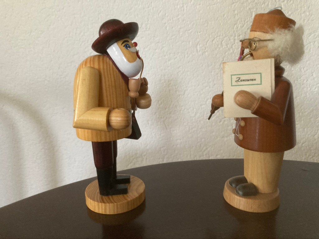 Tutte le decorazioni: Räuchermannli 2 Stk Original Erzgebirge – Nuovo (secondo la descrizione) da Thun venduto da HIERoderDA 1