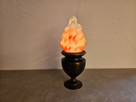 Jolie lampe à flamme décorative vintage style art déco