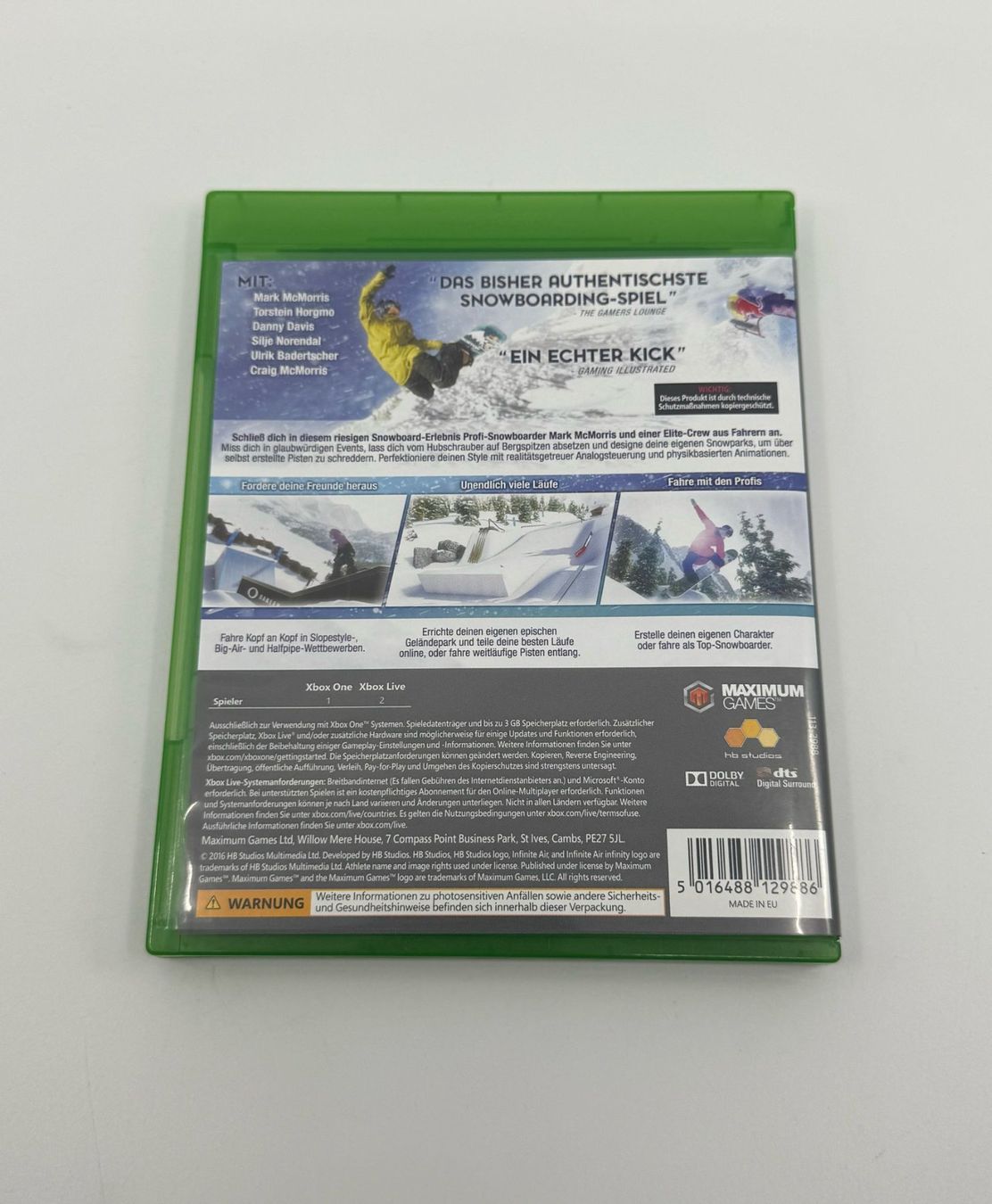 Jeux: Mark McMorris Infinite Air (XBOX One) – D'occasion à Herisau par Seyashop1 2