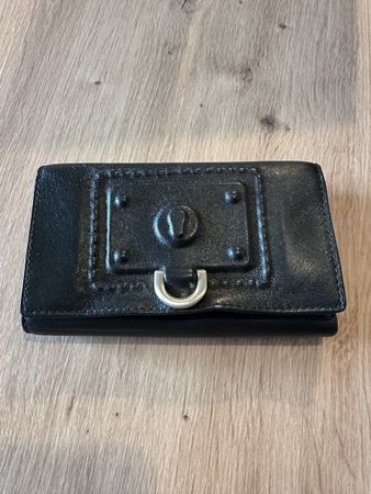 Schwarzes Leder Portemonnaie von Boss, neuwertig!